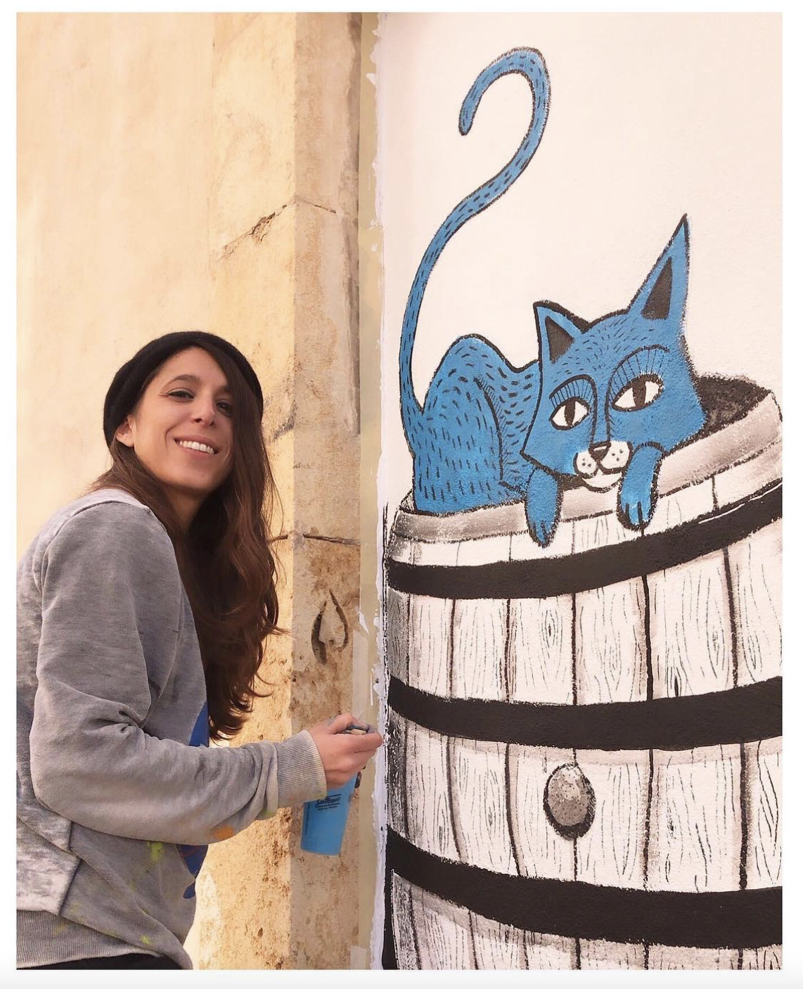 Mural de gats a Tarragona